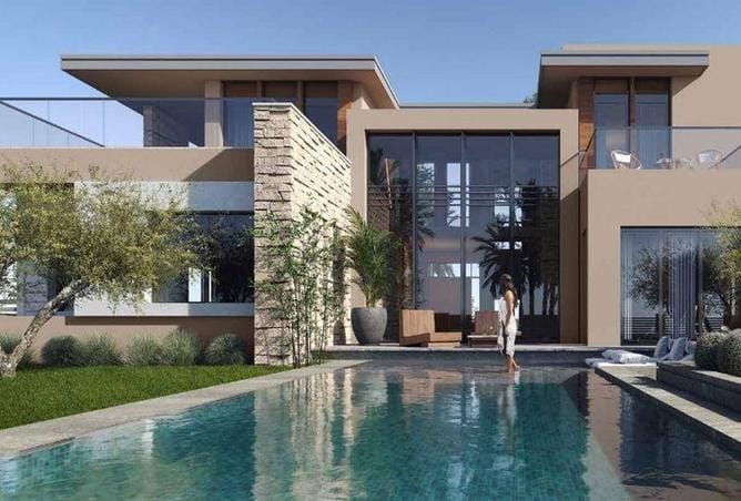 شقة  ثلاث غرف بحديقة خاصة في مشروع  استيتس ريزيدينس